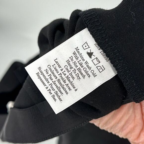 NWT Everlane Dream Pant Kick Flare Black Cropped Ankle-Length Size Medium - Picture 12 of 13